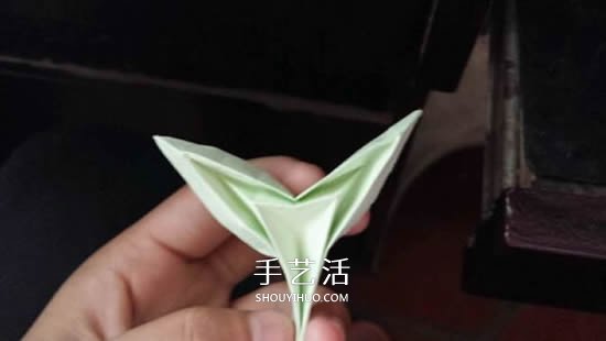 立體樹苗的折法圖解 折紙樹苗的方法步驟圖 -  itrip.net.cn