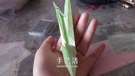立體樹苗的折法圖解 折紙樹苗的方法步驟圖 -  itrip.net.cn