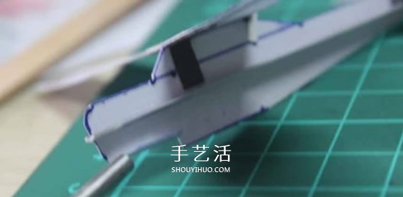 滑翔機模型的制作方法 卡紙做滑翔機模型圖解 -  itrip.net.cn