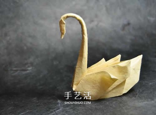 簡(jiǎn)單天鵝的折紙方法 手工折紙漂亮天鵝圖解 -  itrip.net.cn