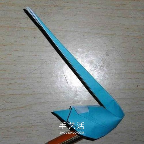 簡(jiǎn)單天鵝的折紙方法 手工折紙漂亮天鵝圖解 -  itrip.net.cn