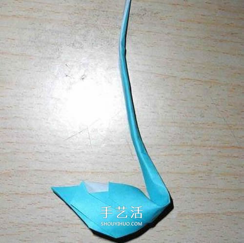 簡(jiǎn)單天鵝的折紙方法 手工折紙漂亮天鵝圖解 -  itrip.net.cn