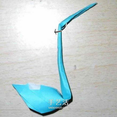 簡(jiǎn)單天鵝的折紙方法 手工折紙漂亮天鵝圖解 -  itrip.net.cn