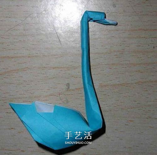 簡(jiǎn)單天鵝的折紙方法 手工折紙漂亮天鵝圖解 -  itrip.net.cn