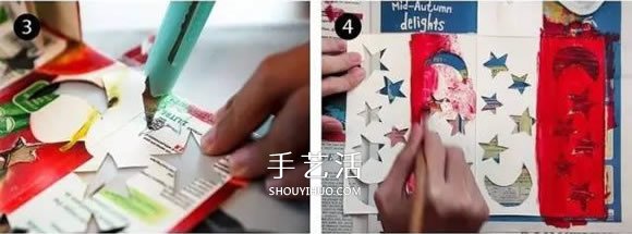 果汁包裝紙盒做燈籠 果汁盒子物利用制作燈籠 -  itrip.net.cn