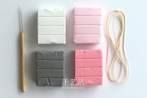 超輕粘土串珠項鏈DIY 自制粘土項鏈的做法 -  itrip.net.cn