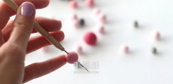 超輕粘土串珠項鏈DIY 自制粘土項鏈的做法 -  itrip.net.cn
