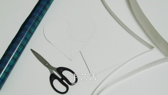 愛(ài)心禮品盒的做法圖解 帶蓋心形包裝盒制作 -  itrip.net.cn