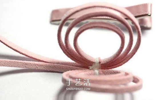 羊皮絨制作蝸牛發(fā)卡圖解 可愛又美麗發(fā)飾DIY -  itrip.net.cn
