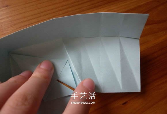 帶蓋子愛心盒子的折法 情人節(jié)愛心盒子折紙 -  itrip.net.cn
