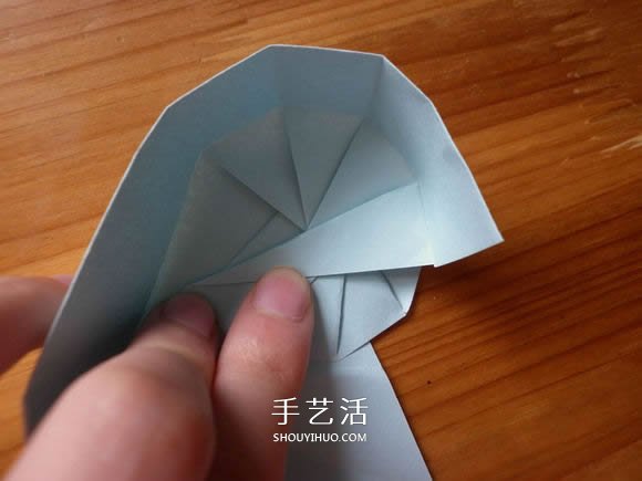 帶蓋子愛心盒子的折法 情人節(jié)愛心盒子折紙 -  itrip.net.cn