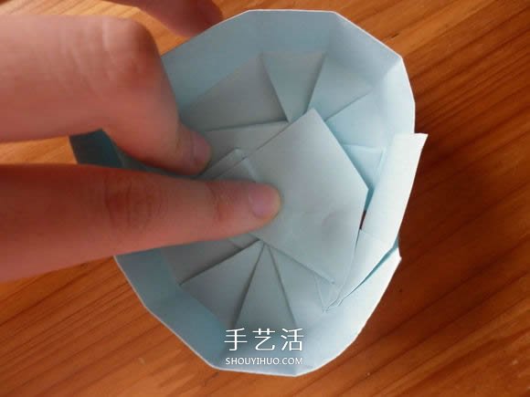 帶蓋子愛心盒子的折法 情人節(jié)愛心盒子折紙 -  itrip.net.cn