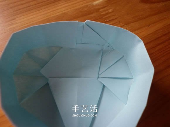 帶蓋子愛心盒子的折法 情人節(jié)愛心盒子折紙 -  itrip.net.cn
