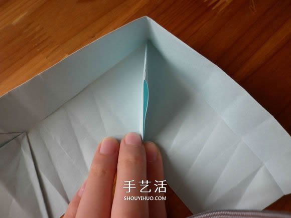 帶蓋子愛心盒子的折法 情人節(jié)愛心盒子折紙 -  itrip.net.cn