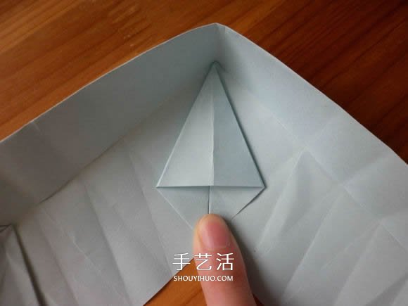 帶蓋子愛心盒子的折法 情人節(jié)愛心盒子折紙 -  itrip.net.cn