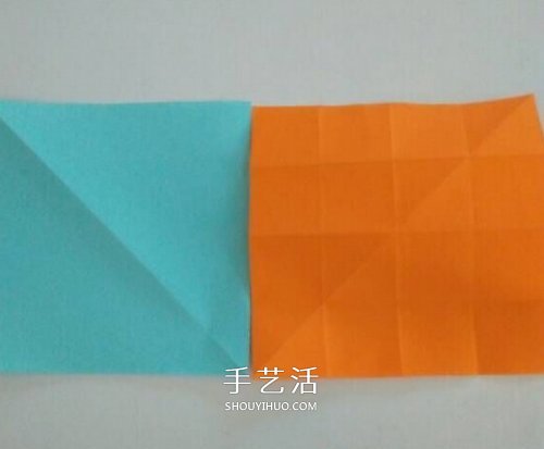 心心相印的折法步驟圖 手工折紙心心相印圖解 -  itrip.net.cn
