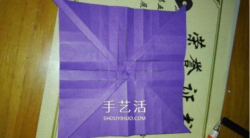 玫瑰千紙鶴的折法圖解 手工折紙玫瑰千紙鶴 -  itrip.net.cn