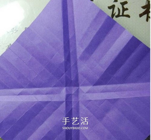 玫瑰千紙鶴的折法圖解 手工折紙玫瑰千紙鶴 -  itrip.net.cn