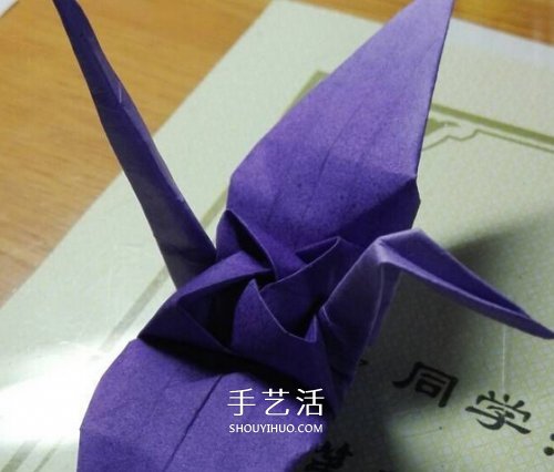 玫瑰千紙鶴的折法圖解 手工折紙玫瑰千紙鶴 -  itrip.net.cn
