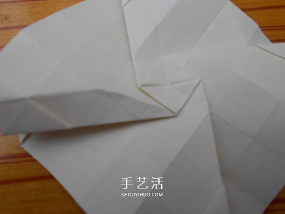折紙福山玫瑰折法圖解 福山玫瑰花的折法步驟 -  itrip.net.cn