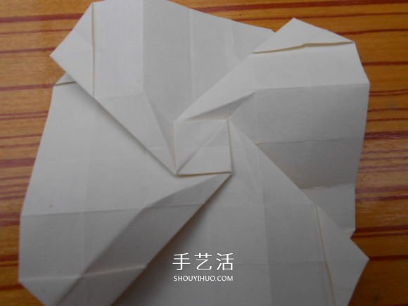 折紙福山玫瑰折法圖解 福山玫瑰花的折法步驟 -  itrip.net.cn