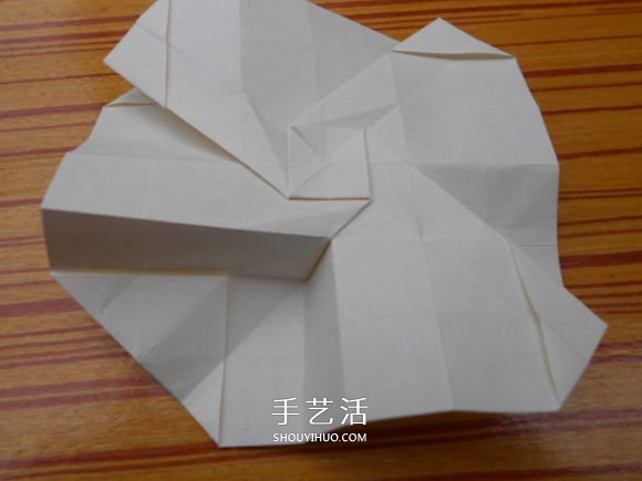 折紙福山玫瑰折法圖解 福山玫瑰花的折法步驟 -  itrip.net.cn