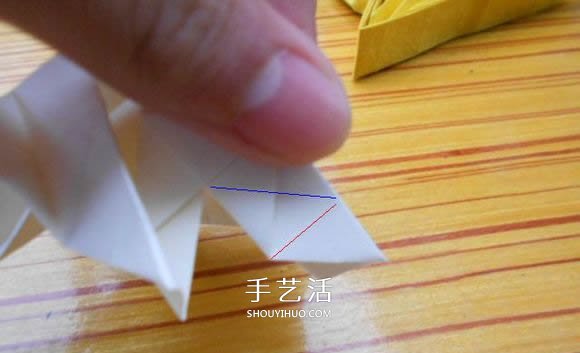 折紙福山玫瑰折法圖解 福山玫瑰花的折法步驟 -  itrip.net.cn
