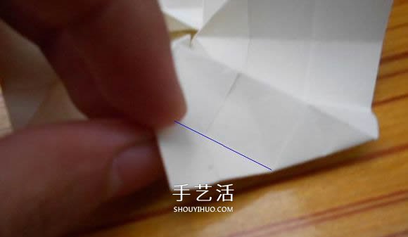 折紙福山玫瑰折法圖解 福山玫瑰花的折法步驟 -  itrip.net.cn