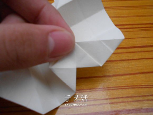 折紙福山玫瑰折法圖解 福山玫瑰花的折法步驟 -  itrip.net.cn