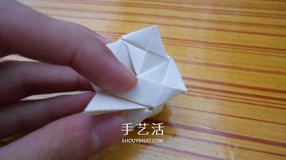 折紙福山玫瑰折法圖解 福山玫瑰花的折法步驟 -  itrip.net.cn