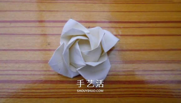 折紙福山玫瑰折法圖解 福山玫瑰花的折法步驟 -  itrip.net.cn