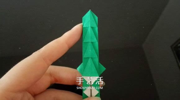 折紙熱氣球的方法過程 熱氣球的折法圖解教程 -  itrip.net.cn