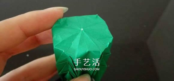 折紙熱氣球的方法過程 熱氣球的折法圖解教程 -  itrip.net.cn