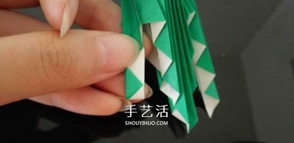 折紙熱氣球的方法過程 熱氣球的折法圖解教程 -  itrip.net.cn