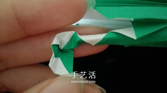 折紙熱氣球的方法過程 熱氣球的折法圖解教程 -  itrip.net.cn