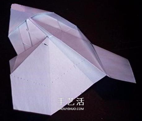 復(fù)仇者紙飛機(jī)的折法 折紙戰(zhàn)斗機(jī)的詳細(xì)圖解 -  itrip.net.cn