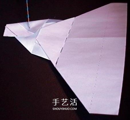 復(fù)仇者紙飛機(jī)的折法 折紙戰(zhàn)斗機(jī)的詳細(xì)圖解 -  itrip.net.cn