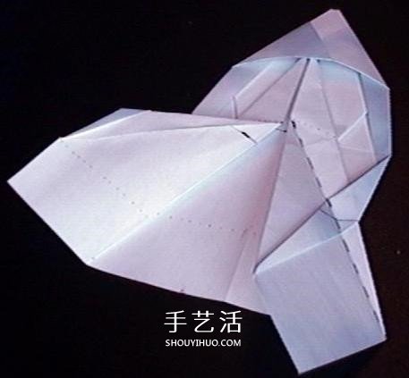 復(fù)仇者紙飛機(jī)的折法 折紙戰(zhàn)斗機(jī)的詳細(xì)圖解 -  itrip.net.cn