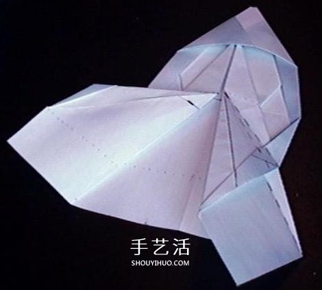 復(fù)仇者紙飛機(jī)的折法 折紙戰(zhàn)斗機(jī)的詳細(xì)圖解 -  itrip.net.cn