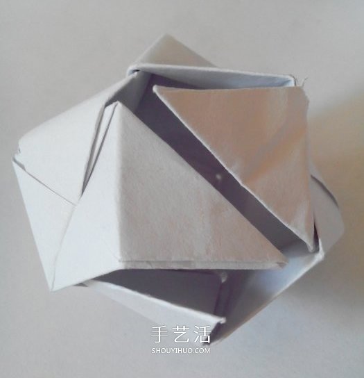 多面立方體的折法圖解 折紙立方體的步驟圖 -  itrip.net.cn