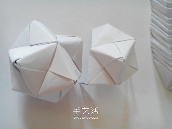 多面立方體的折法圖解 折紙立方體的步驟圖 -  itrip.net.cn