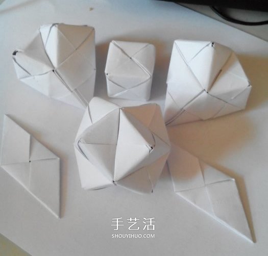 多面立方體的折法圖解 折紙立方體的步驟圖 -  itrip.net.cn