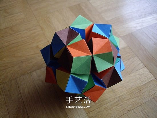 紙球的折法步驟圖片 折紙彩球的詳細(xì)步驟圖 -  itrip.net.cn