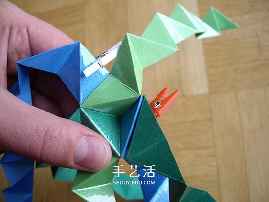 紙球的折法步驟圖片 折紙彩球的詳細(xì)步驟圖 -  itrip.net.cn