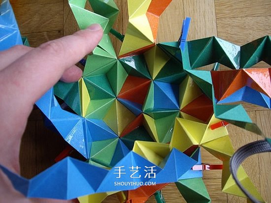 紙球的折法步驟圖片 折紙彩球的詳細(xì)步驟圖 -  itrip.net.cn
