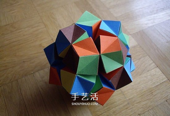 紙球的折法步驟圖片 折紙彩球的詳細(xì)步驟圖 -  itrip.net.cn