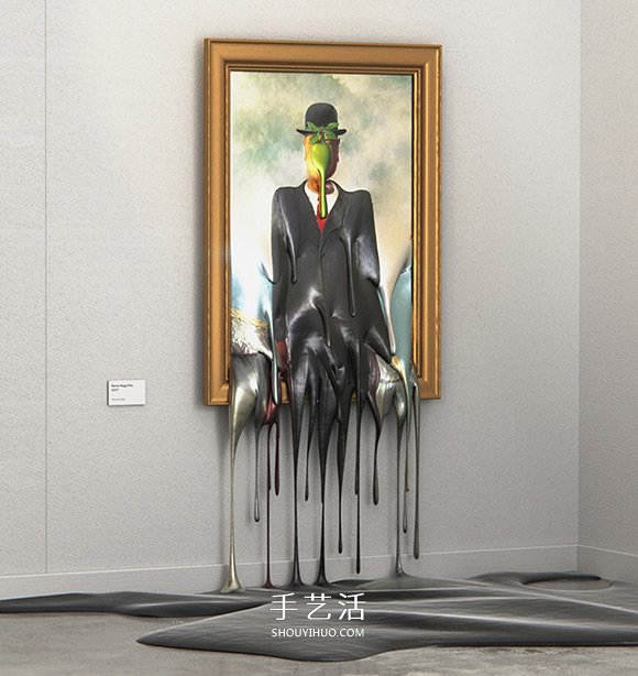 維也納藝術(shù)家的小惡搞 如果世界名畫融化了~ -  itrip.net.cn