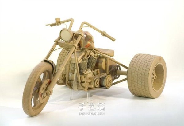 廢紙箱變廢為寶DIY 瓦楞紙做車輛模型圖片 -  itrip.net.cn