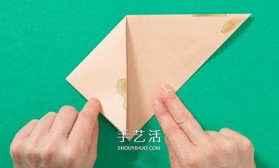 兔子手偶的折紙方法 簡易手偶兔的折法圖解 -  itrip.net.cn