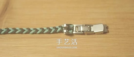 四股繩手鏈編法圖解 四根繩子編手鏈的教程 -  itrip.net.cn
